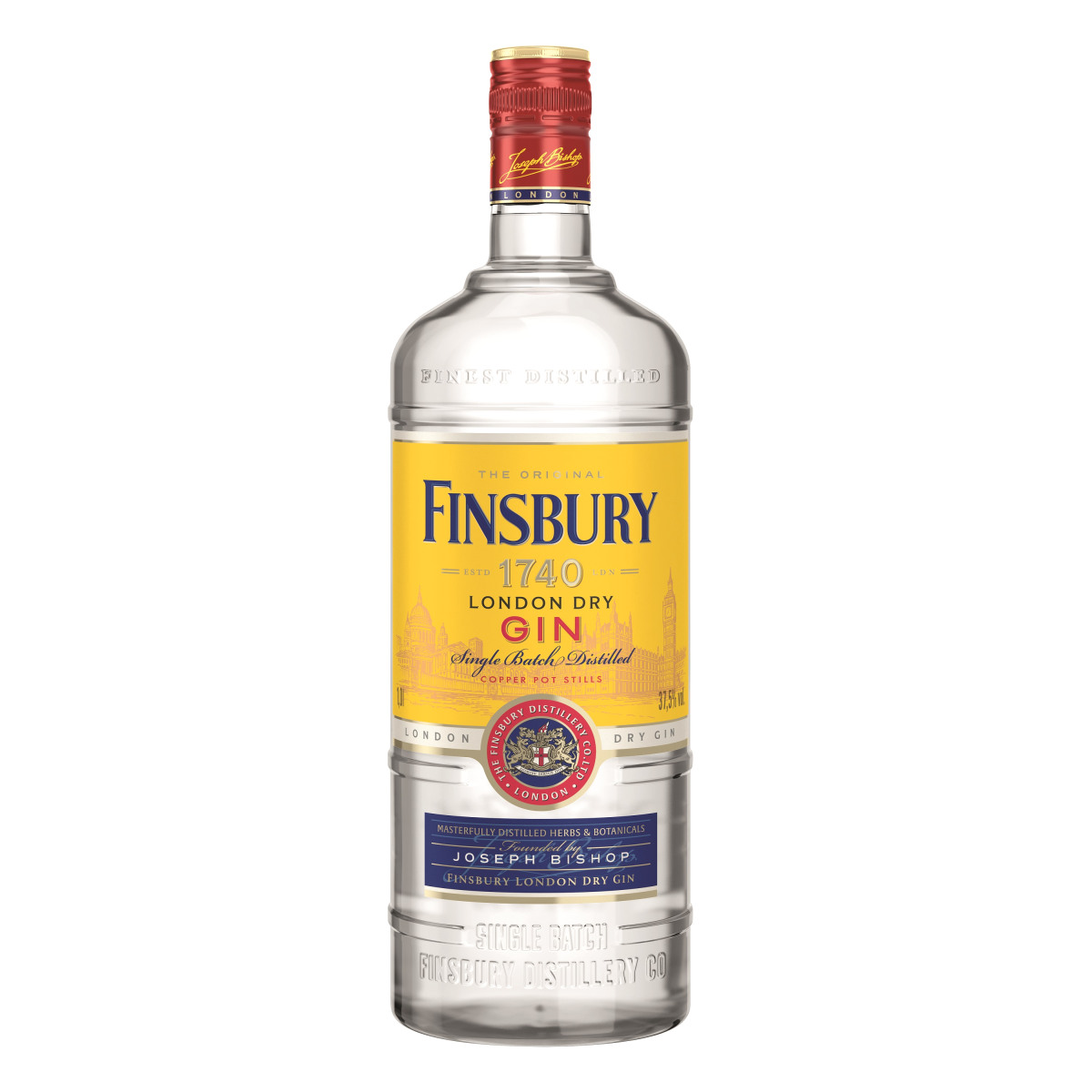 Finsbury London Dry Gin 37,5% | Bordershop