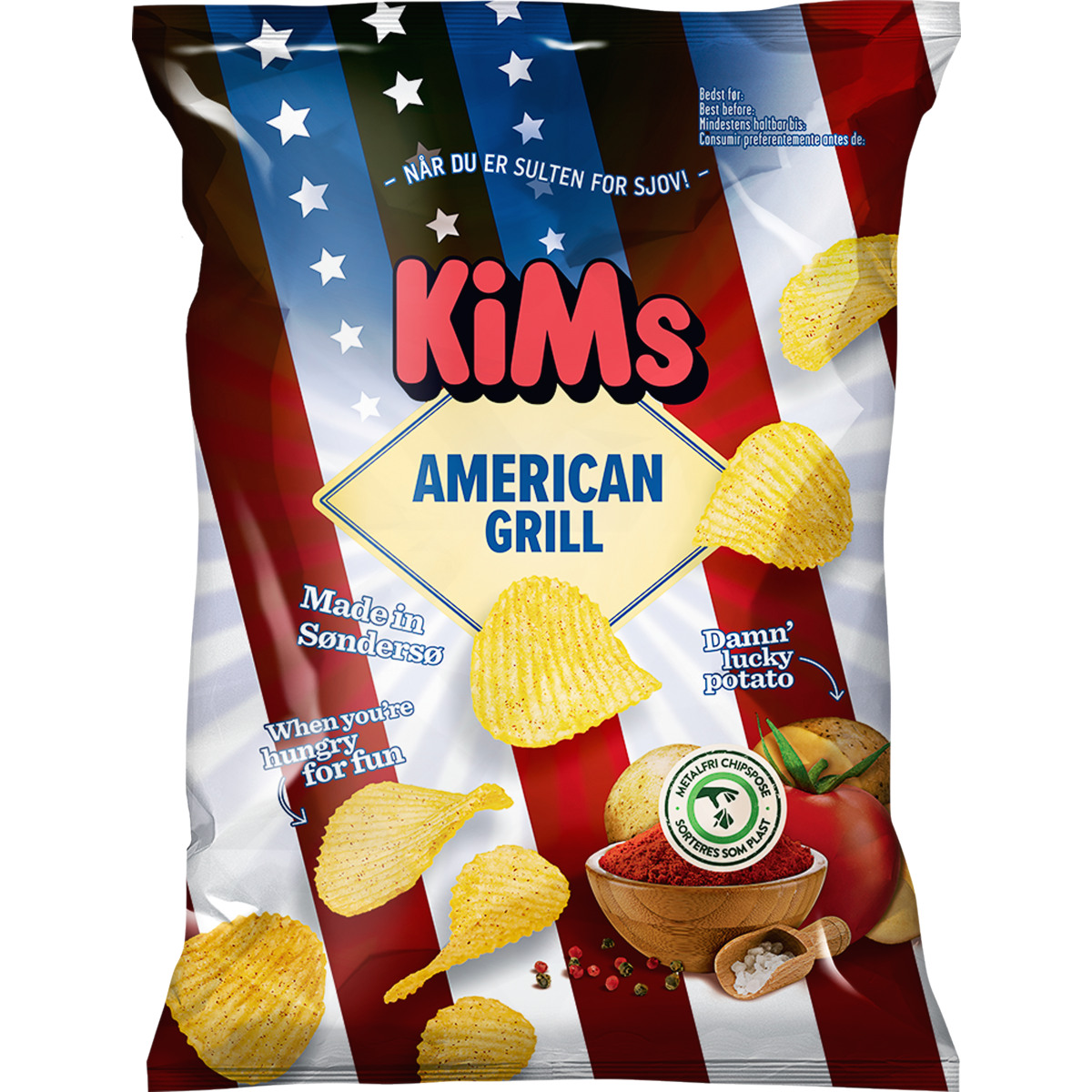 KiMs Bølgechips Original