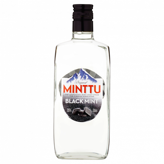 Mintu. Minttu 60 градусов. Minttu ликер. Ликер Minttu Black Mint, 0.5 л.