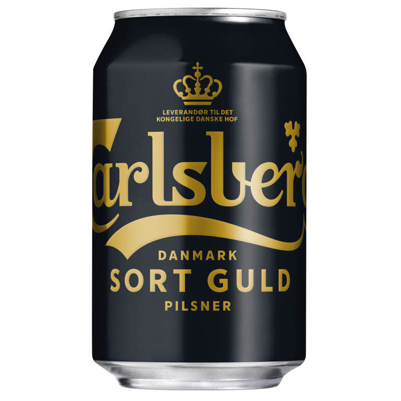 Carlsberg Premium Pilsner Sort Guld Bordershop