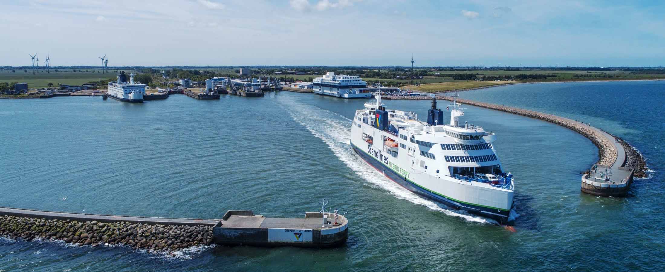 Ferry Prins Richard Scandlines hybrid ferry Puttgarden Rødby