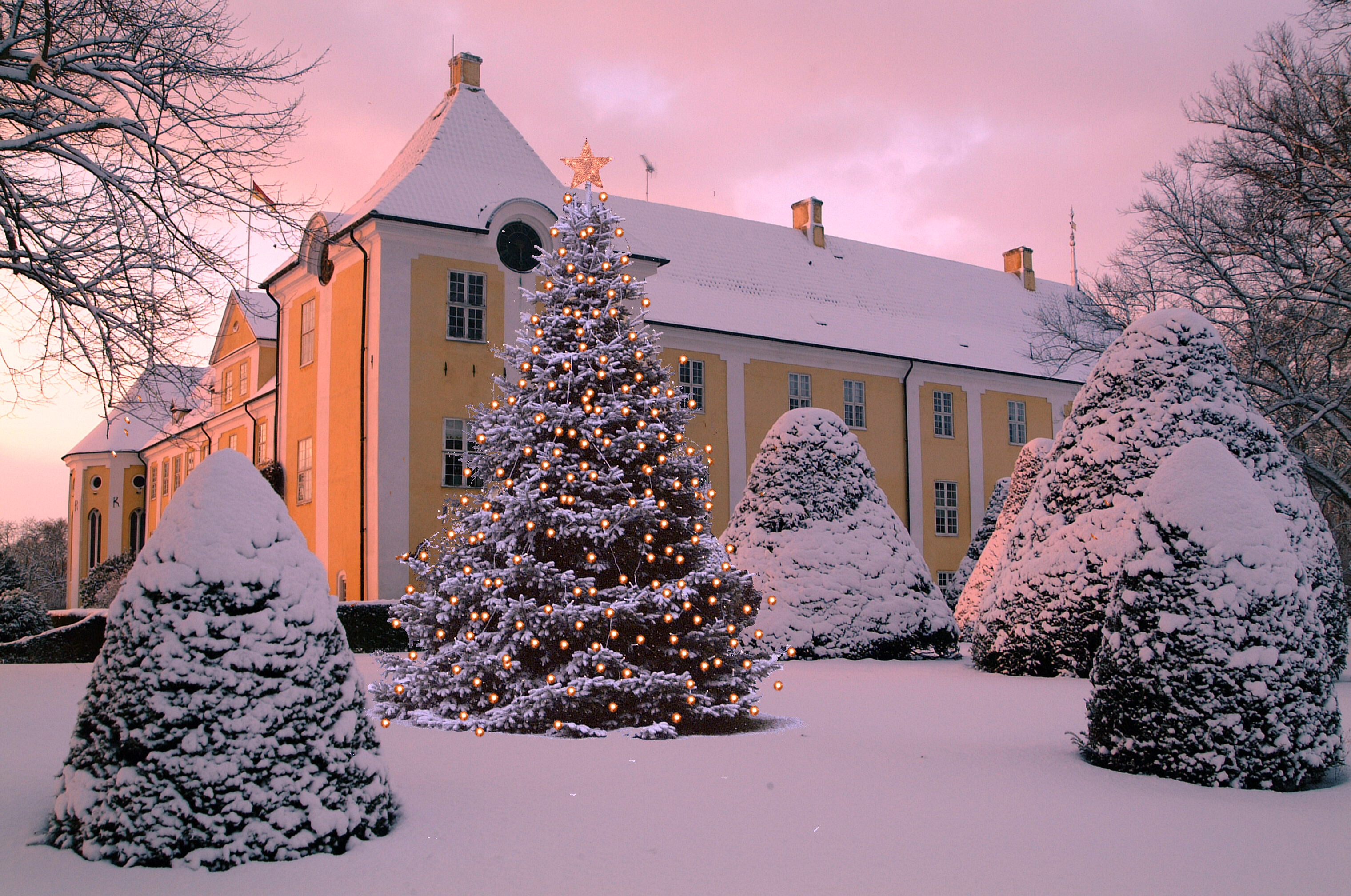 Weihnachtsstimmung auf Gavnoe Schloss 