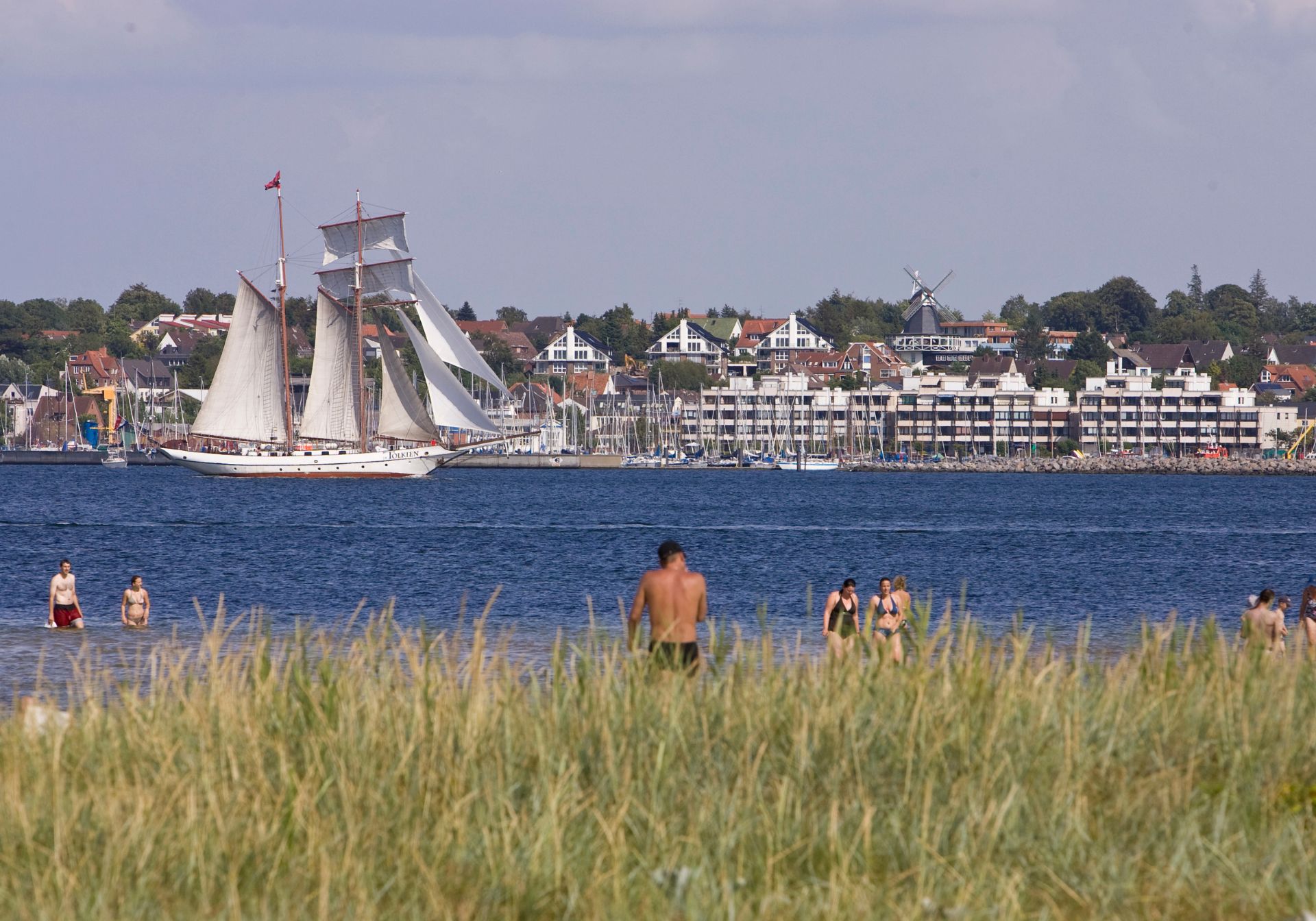 Campingpladser i Kiel - Kiel Fjord og strand