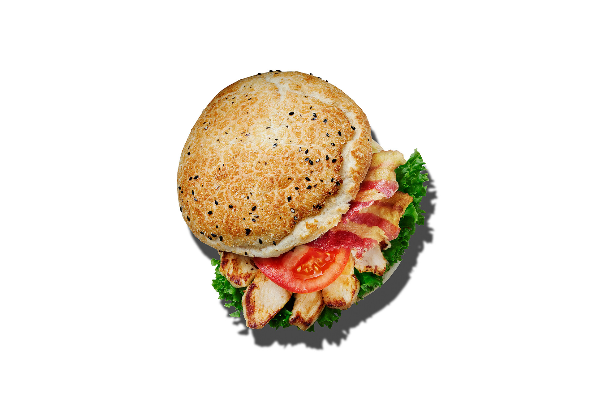 Chicken bacon sandwich
