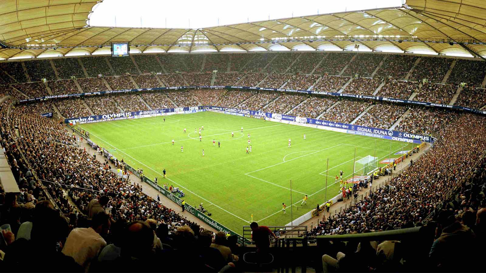 Fodboldstadion i Hamborg