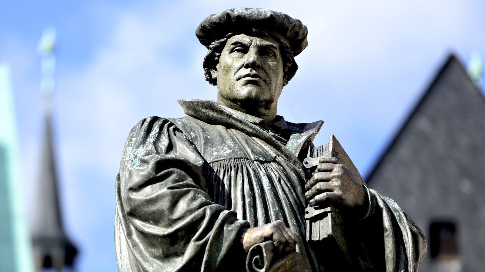 Statue af Martin Luther